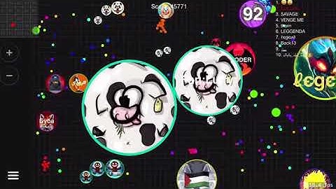 crazy mode on blob.io mobile