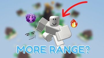 Does The Ninja Animation *ACTUALLY* Give You More Range? | Roblox Bedwars