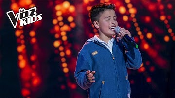 Juanse Laverde canta Cómo Mirarte - Audiciones a ciegas | La Voz Kids Colombia 2018