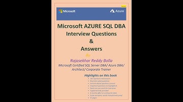 AZURE SQLDBA Interview Questions & Answers (V3)