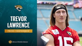 Trevor Lawrence: &quot;Make the routine plays every time.&quot; | Press Conference | Jacksonville Jaguars