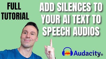 How To Add Pauses To AI Text To Speech Using Audacity (FREE TOOL)