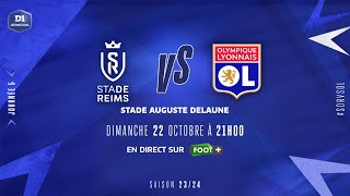 J5 | Stade de Reims – Olympique Lyonnais (1-5), le résumé | D1 Arkema I FFF 2023-2024