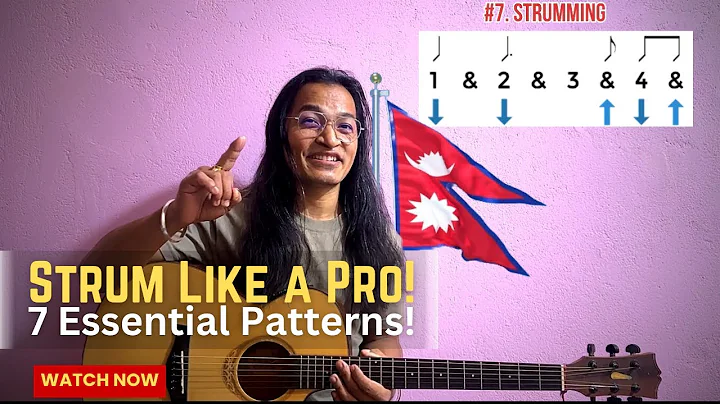 STRUM like a PRO! 7 Must-Know Guitar Strumming Patterns for Beginners
