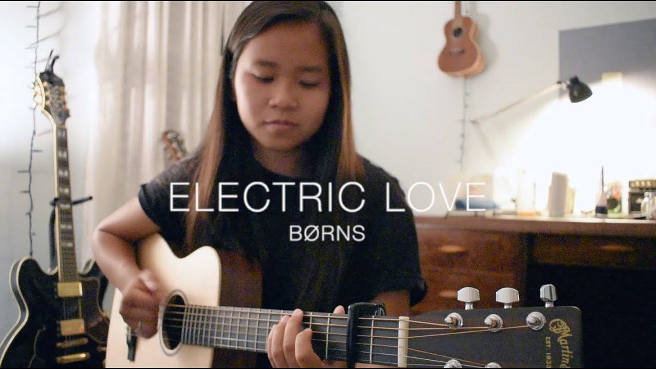 Electric guitar fingerstyle falastown