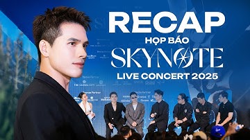 Recap Họp Báo SKYNOTE - Live Concert 2025 | Quốc Thiên