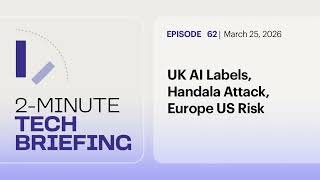 Uk Ai Labels, Handala Attack, Europe Us Risk Ep. 62