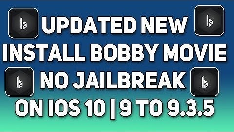 How To Install Bobby HD (No jailbreak) (No Computer) Free IOS 10/ iOS 9.