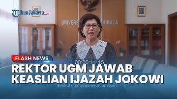 BERI KLARIFIKASI! Rektor UGM Mendadak Muncul ke Publik, Angkat Bicara Soal Keaslian Ijazah Jokowi