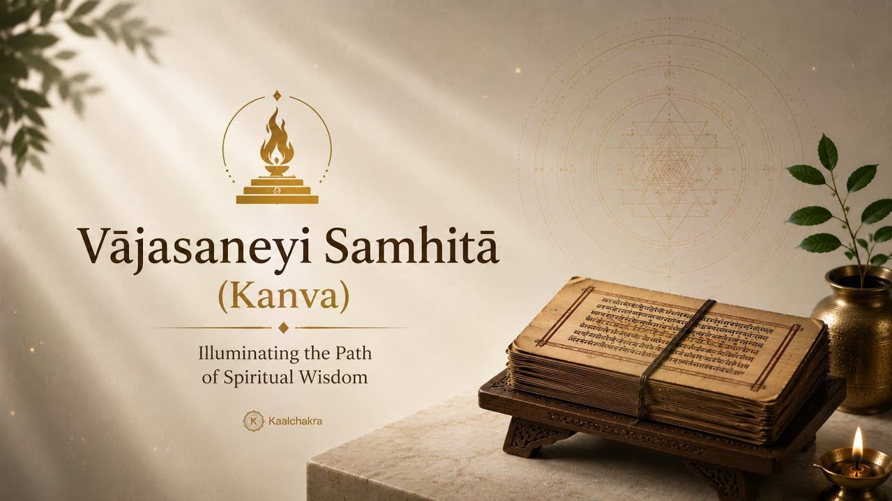 Unraveling the Vājasaneyi Samhitā (Kanva) : Shukla Yajur Veda | English ...