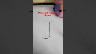 English letter J jug drawing🍺🍺🍺#shorts #short #art