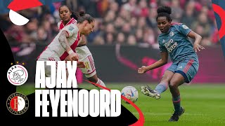 Highlights Ajax - Feyenoord V1 | Azerion Vrouwen Eredivisie | 2022-2023