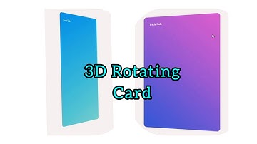 Flipping Card CSS Animation By Using HTML And CSS#cssanimation