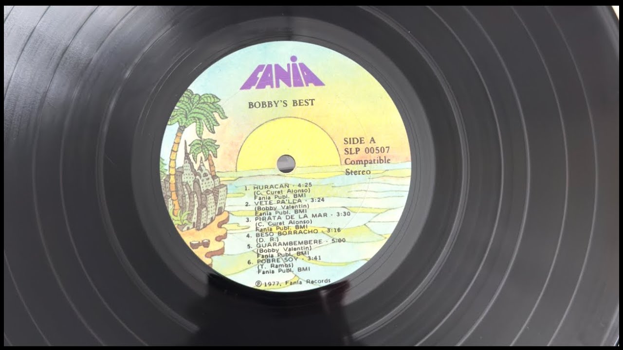 Bobby Valentin Y Su Orquesta (BESO BORRACHO) Album Bobby's Best