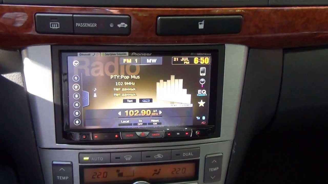 Обзор Pioneer AVH-X8500BT - YouTube