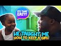 MY 3 YEAR OLD SON GIVES ME ADVICE ON " HOW TO KEEP A GIRL "