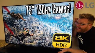 LG&#39;s 8k Nano Cell TV is actually a 120hz Gaming Monitor!?!?