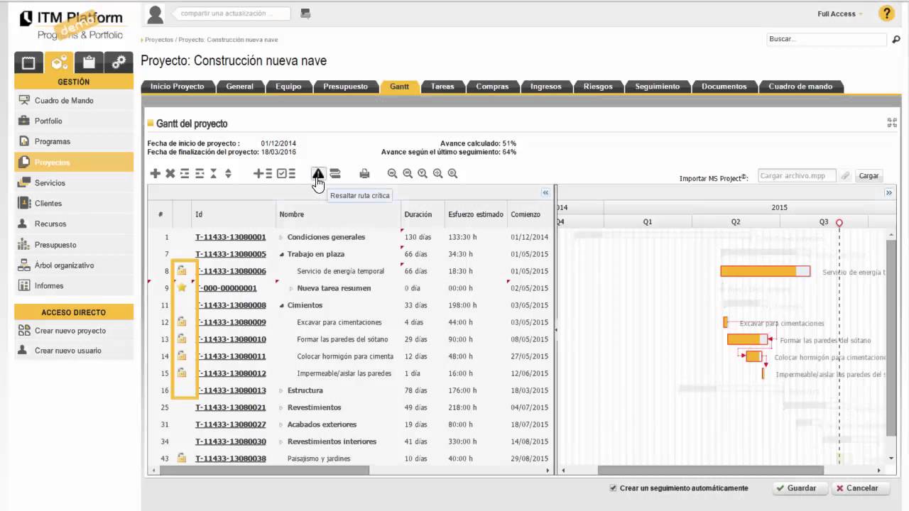 DIAGRAMA GANTT - ITM PLATFORM (ES) camera iphone 8 plus apk
