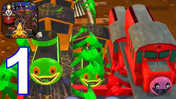 Shooting Scary Spider Train - Gameplay Walkthrough Part 1 Scary Spider Choo Train - Android Gameplay