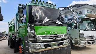 FUSO ยาง9 270Hp ราคา850000 อู่ต่อรถดั้มแสนสุขมอเตอร์