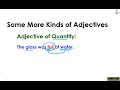 Some more types of adjectives part 1 english lecture  sabaqpk