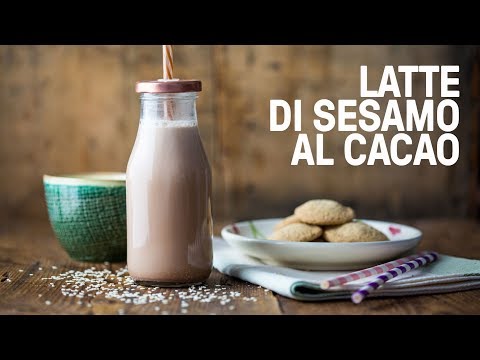 Video: Come Fare Il Latte Di Sesamo In Casa