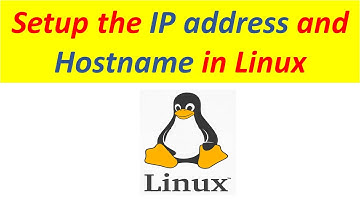 how to configure the IP address and Hostname in Linux Server #linux #network #techiezero