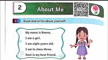 Ennum Elzhthum 3rd standard Malar English work book answers term 1 unit 2 About me