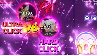 Hard Click VS Ultra Click | Surprising battle😨| [NEBULOUSッ]
