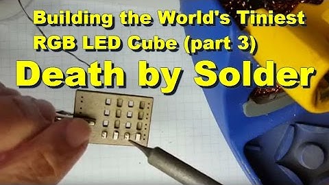 HariFun #123 - Death by Solder - The World