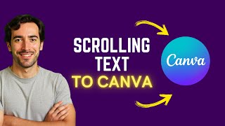 How To Create Scrolling Text In Canva (In 2 Mins)
