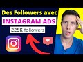 Gagner des milliers dabonns sur instagram avec la publicit instagram ads en 2024 