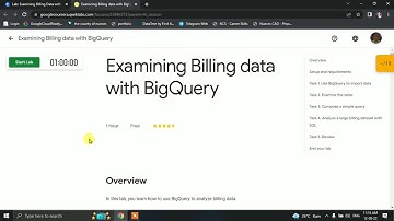 Examining Billing data with BigQuery Google Cloud LAB Solution