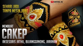 Membuat Aksesoris Cakep Jathil, Bujangganong, Jaranan sehari jadi tanpa mesin jahit by Khoyrul An