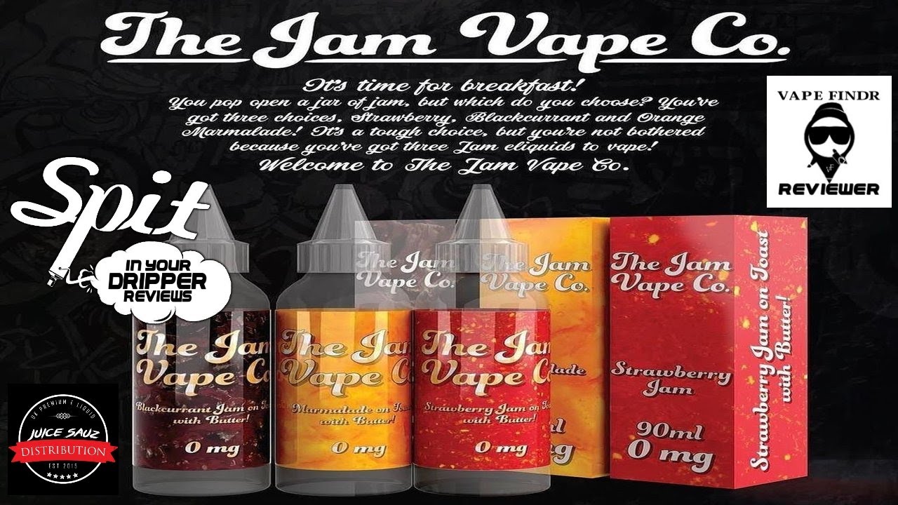 EJUICE REVIEW THE JAM VAPE CO YouTube