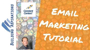 Constant Contact email tutorial - Fundraising with Email Marketing by Mark Mikelat