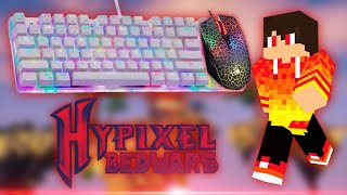 HYPIXEL BEDWARS + HANDCAM + MUSIC! Mouse BloodyA70 | keyboard MotoSpeed