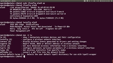 Managing Wireless LAN on Command Line in Linux