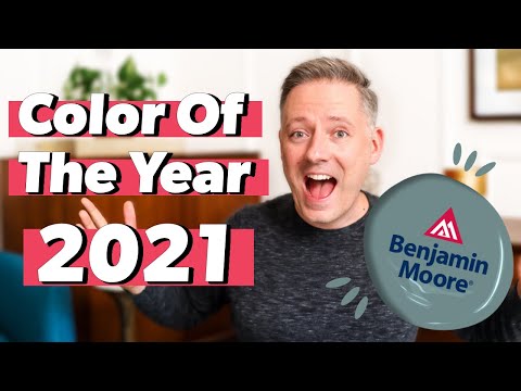 Benjamin Moore COLOR OF THE YEAR 2021 🔥  HOT Interior Design Color Trends for 2021!