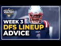 DFS Lineup Advice: Week 3 (2020 Fantasy Football)