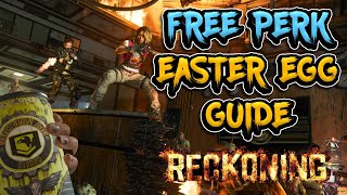 Free Perk EVERY GAME Easter Egg | Bo6 Zombies Reckoning