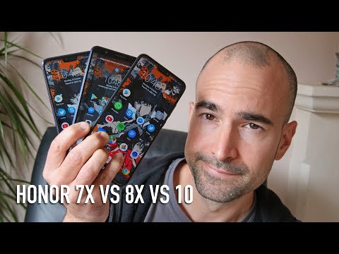 Honor 8x vs Honor 7x vs Honor 10 | Side-by-side comparison