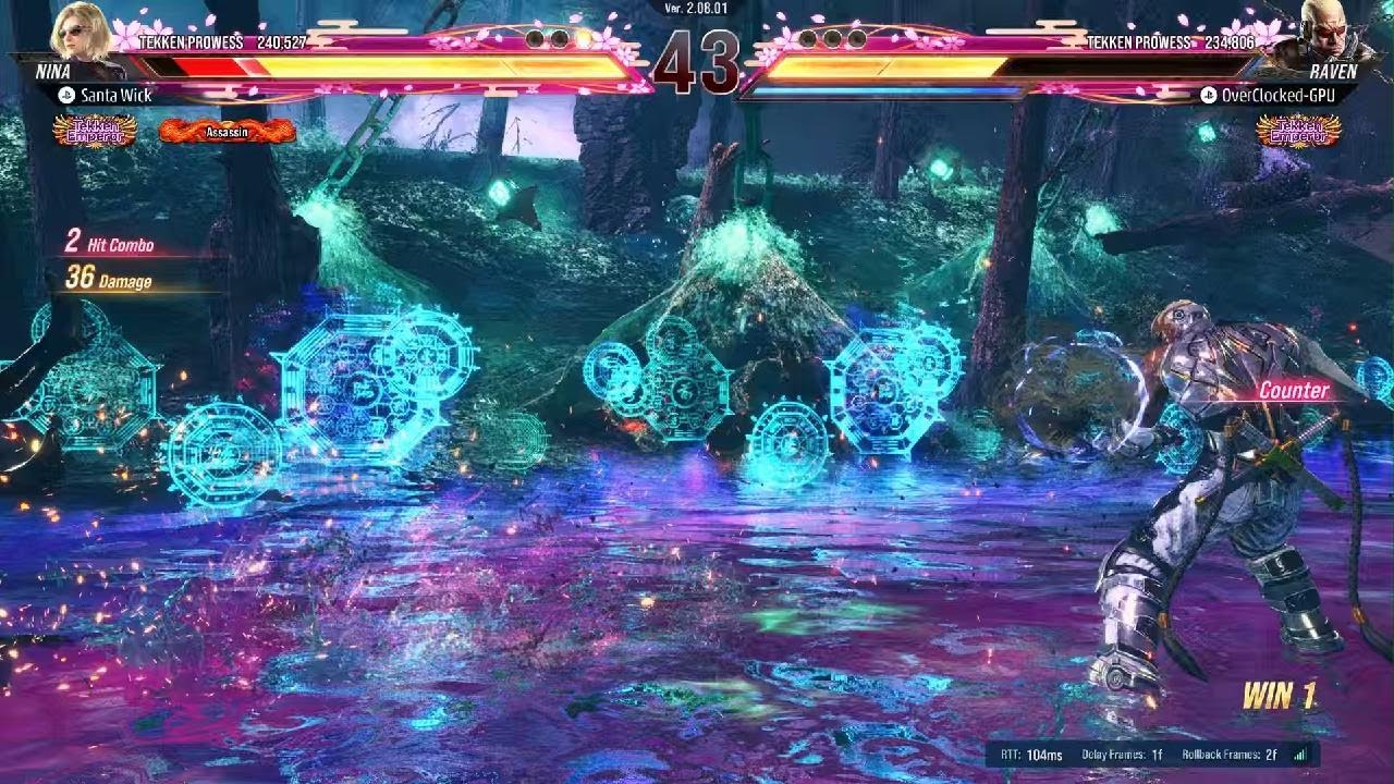 TEKKEN8 Nina vs Raven