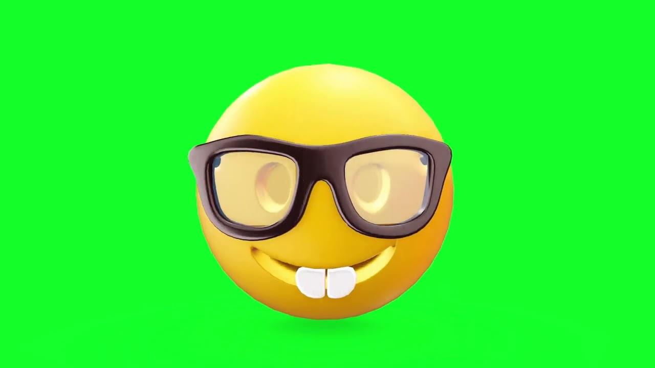 Nerd Emoji Video Meme Templaye