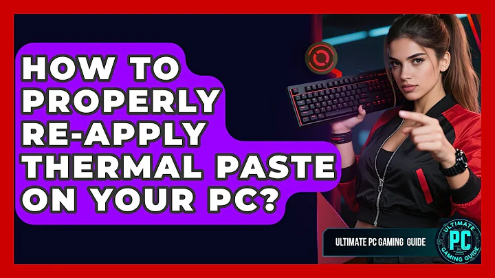 How To Properly Re-apply Thermal Paste On Your PC? - Ultimate PC Gaming Guide