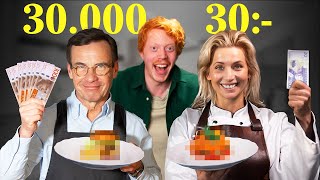 Amatör får 30.000, proffs 30 - vem gör godast lunch?