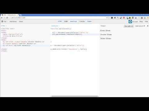 JS-11: DOM-Manipulation