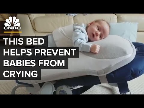 Babocush Bed Helps Prevent Babies Crying Keeps Airways Open