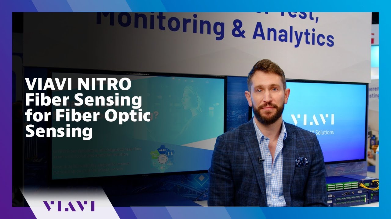 VIAVI NITRO Fiber Sensing for Fiber Optic Sensing
