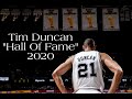 TIM DUNCAN &quot;HALL OF FAME&quot; TRIBUTE NEW 2020